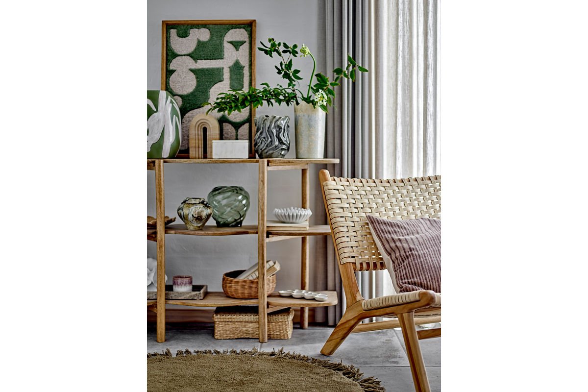 Decoratieve vaas „Lirena“ – Groene steengoed