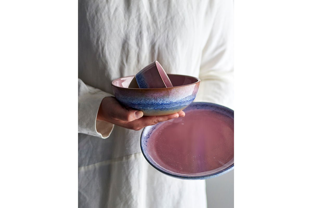 Assiette Belva – fabriquée en grès