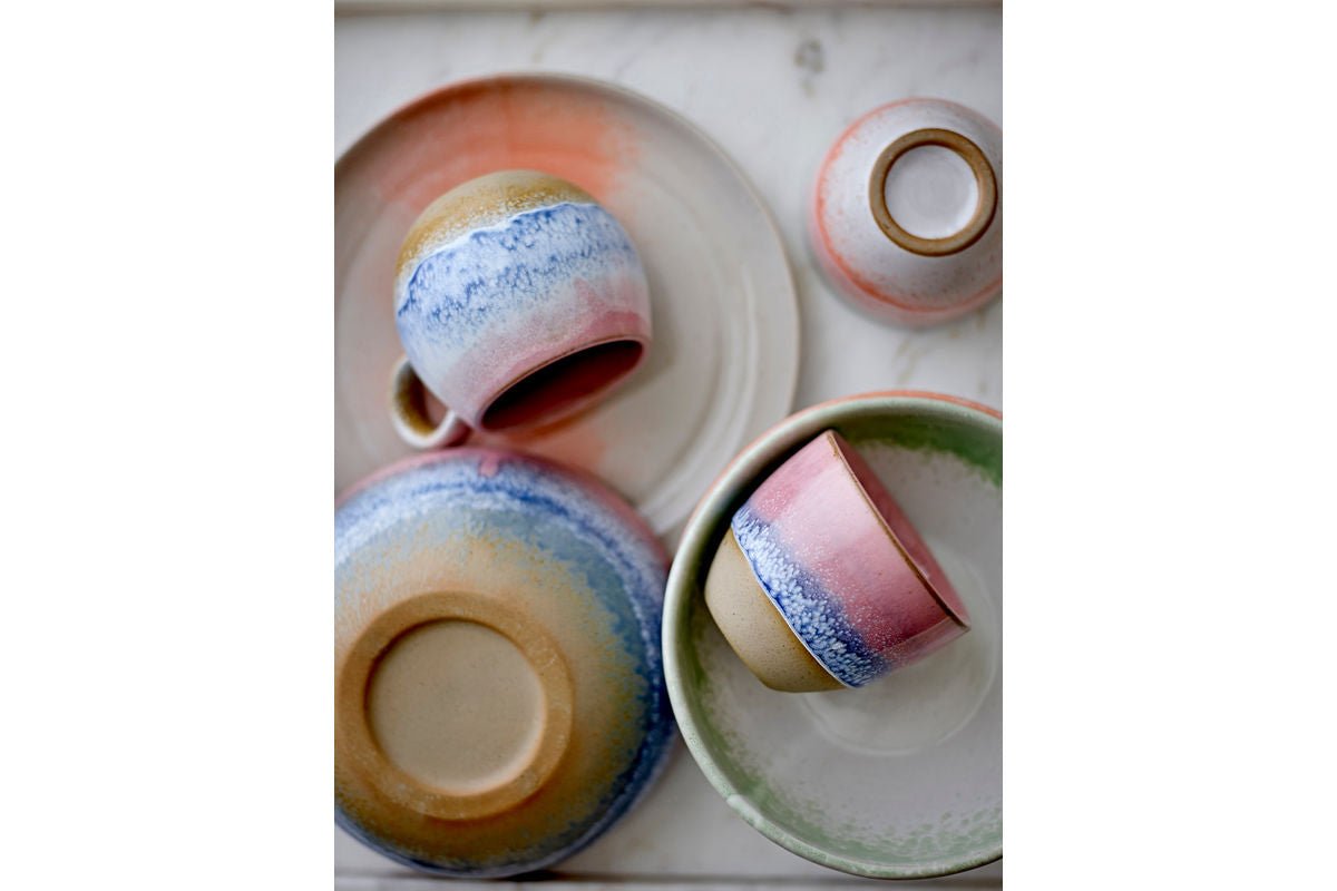 Bol Ceréa – fabriqué en grès - glaçure réactive