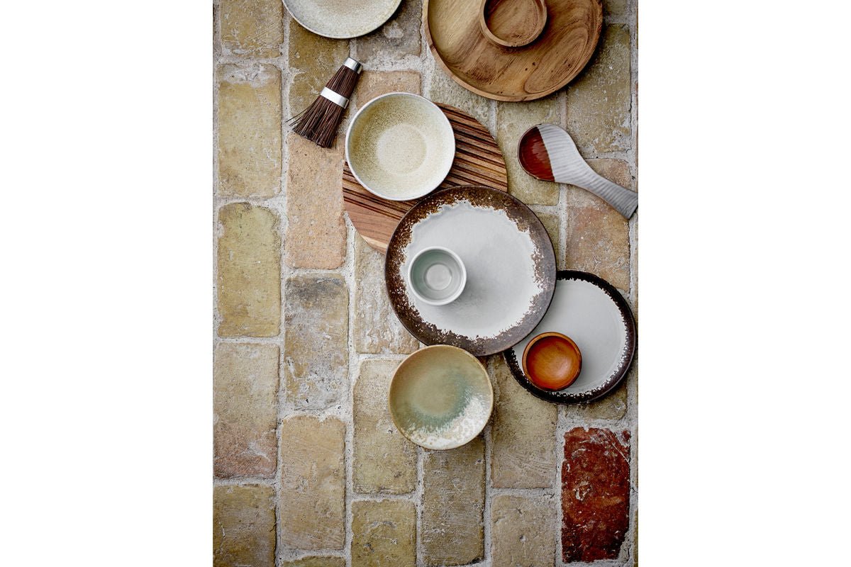 Assiette Belva – fabriquée en grès