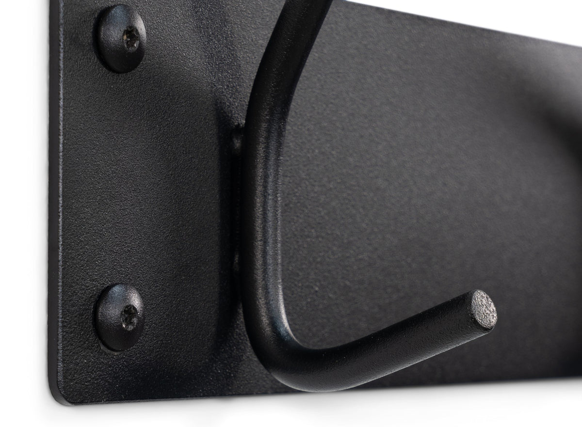 Designer Wandgarderobe Fennick - Schwarz