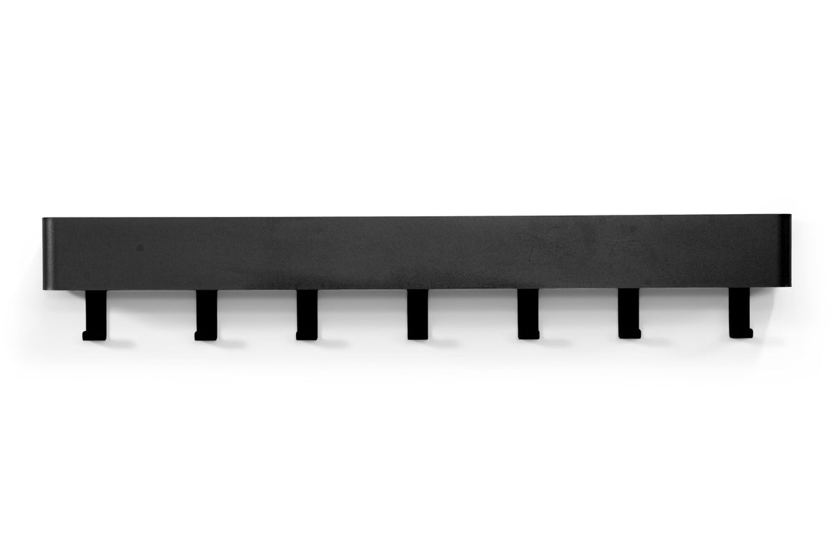 Designer Wandgarderobe Paxi - Schwarz