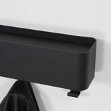 Designer Wandgarderobe Varia - Schwarz