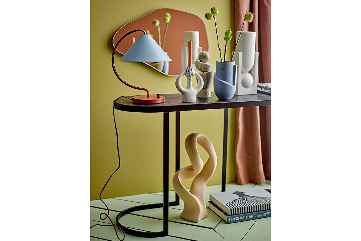 Wandspiegel Saphir – organische vorm met fijne zilverkant