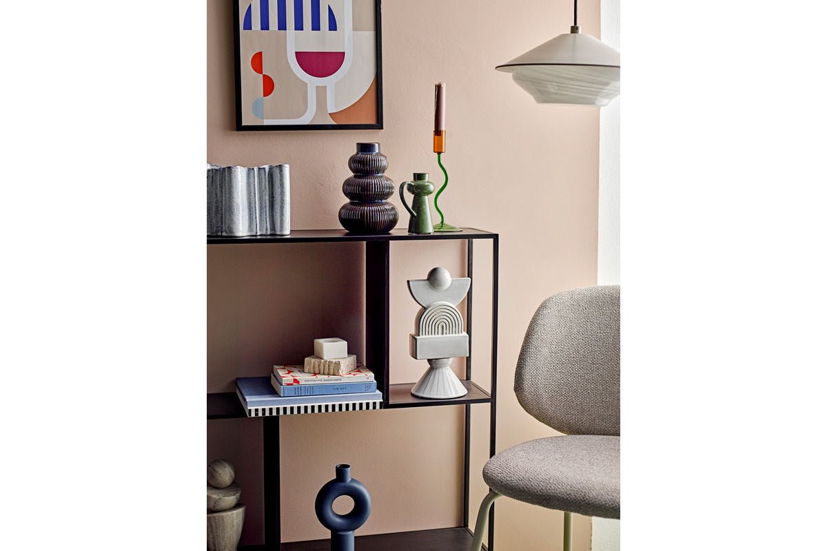 Beeld Svalen Wit – Sculpturaal designobject van steengoed