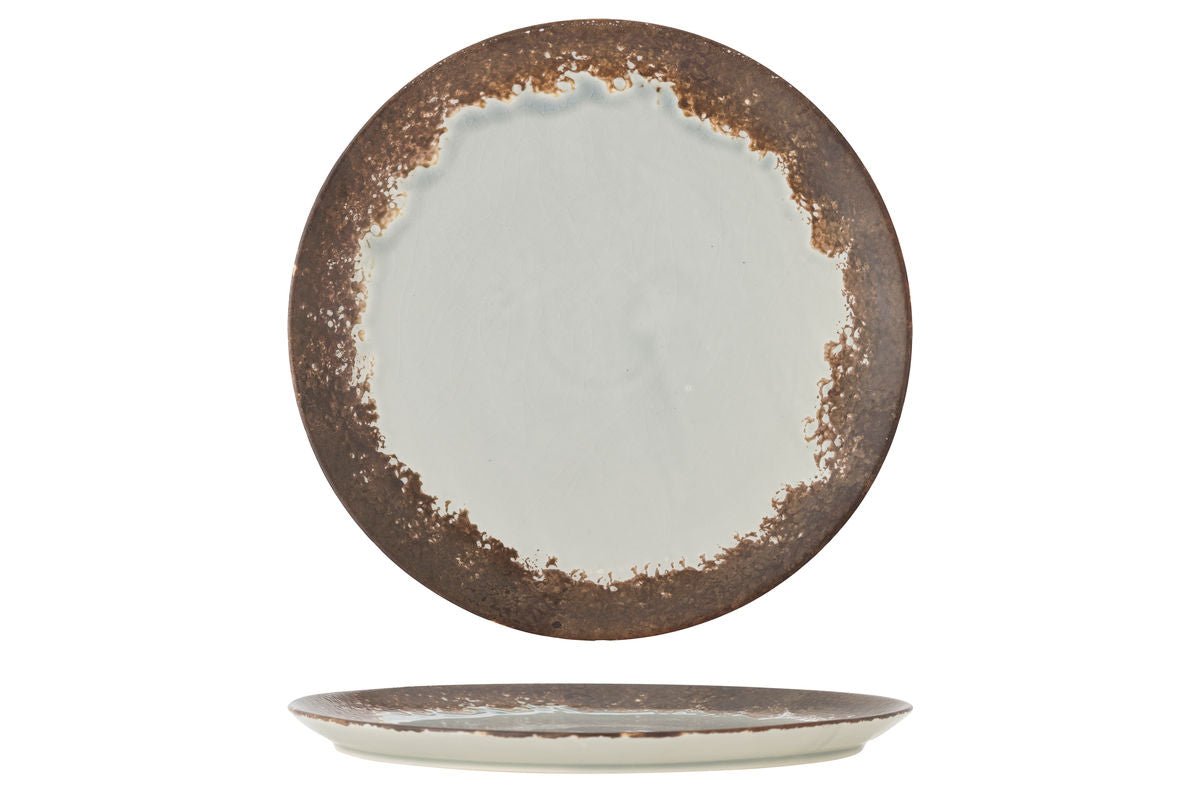 Assiette Belva – fabriquée en grès