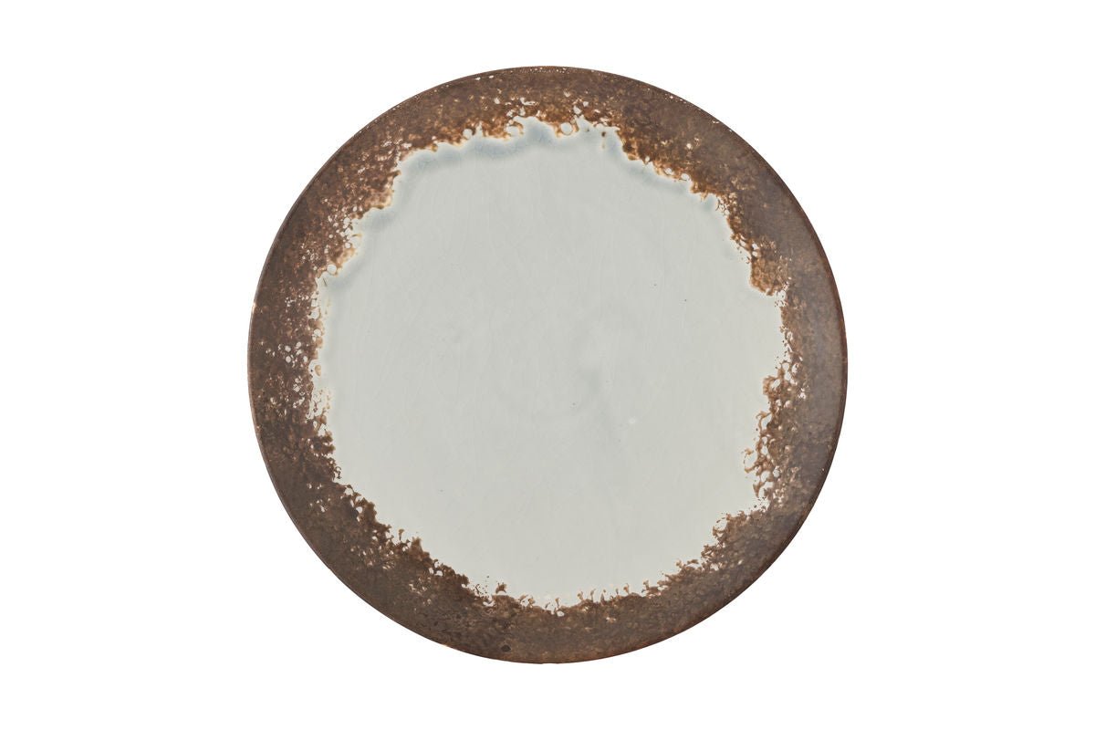 Assiette Belva – fabriquée en grès