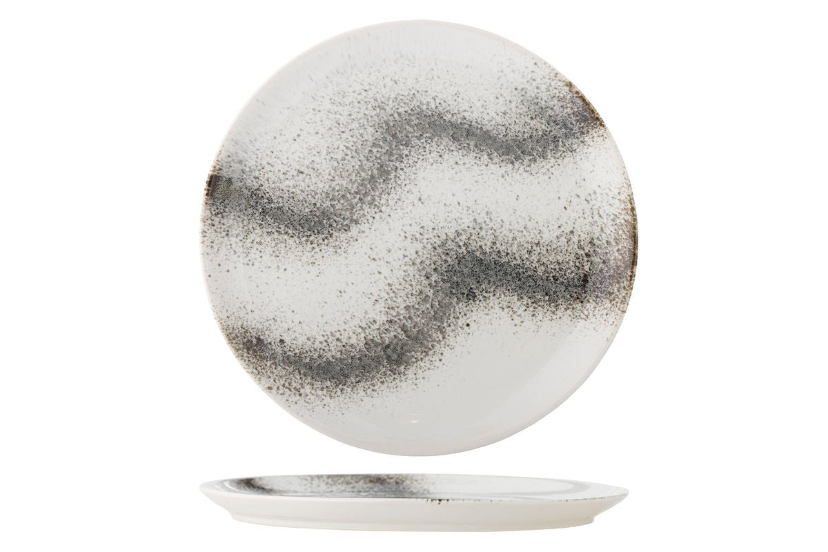 Assiette Belva – fabriquée en grès