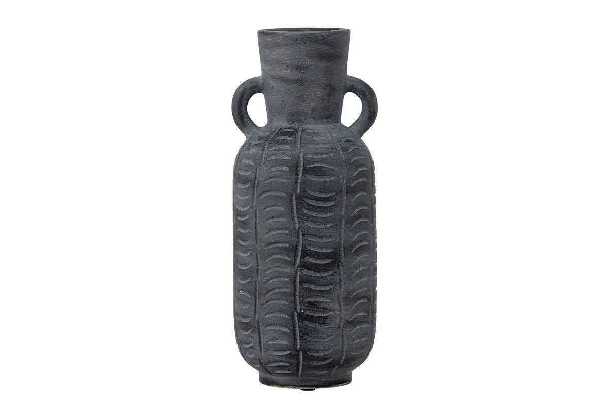 Vase « Elara » – Céramique en Gris