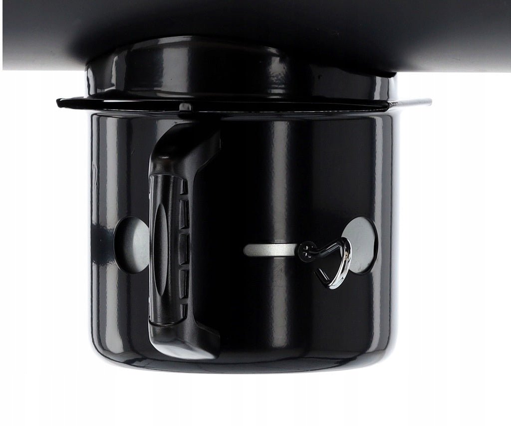 Gril à charbon de bois BarrelPro – Chariot de cuisson avec couvercle, thermomètre et étagères