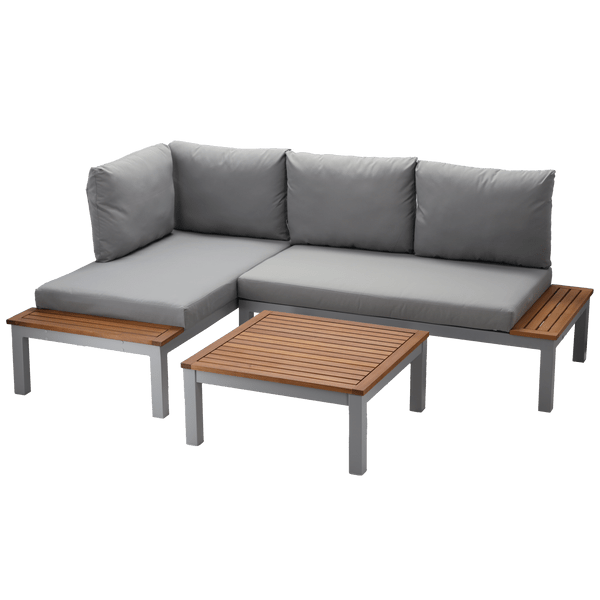 Tuin Loungeset ModuFlex – modulair aluminium lounge-set