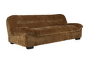 Sofa Talaro mit gerafftem Samtbezug