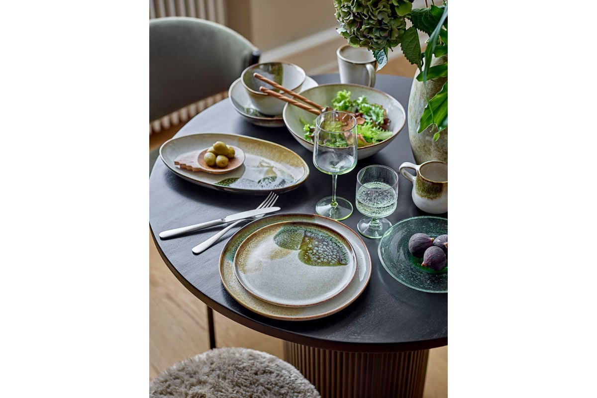 Teller-Set „Arimo“ – Buntes Glas(2-teilig)