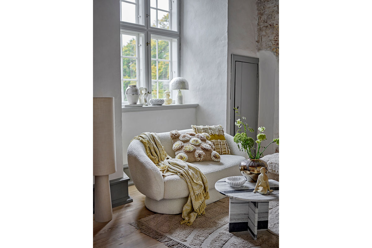 Schaal Anira – met de hand gesneden witte marmer