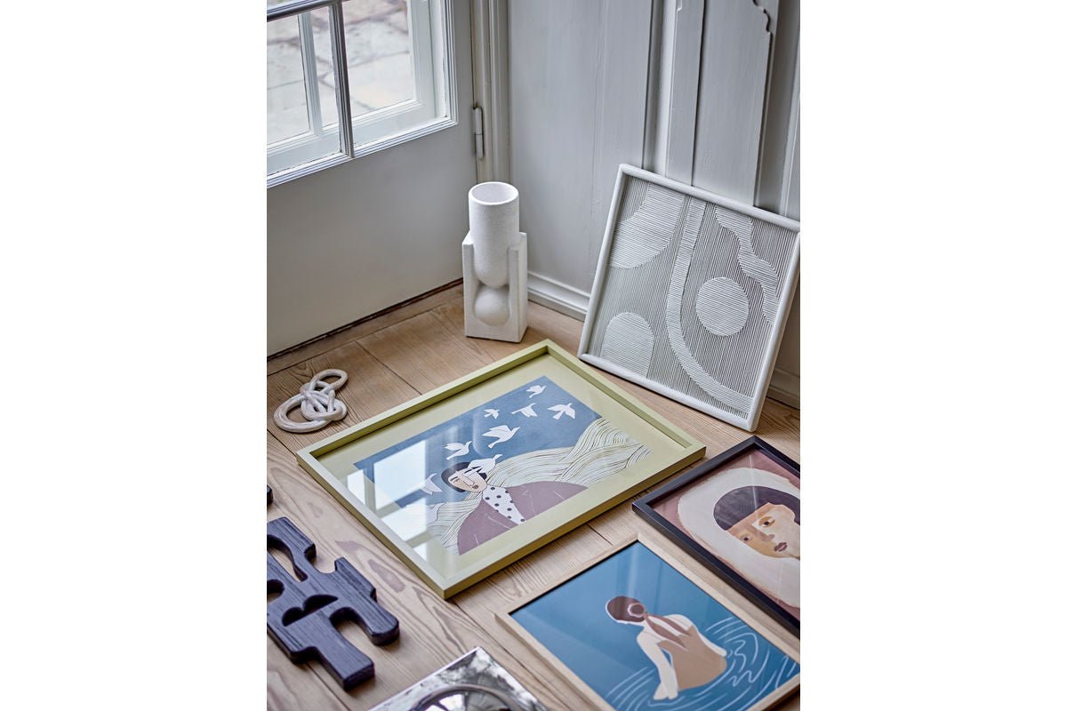 Vaas „Timeshell“ – wit steengoed