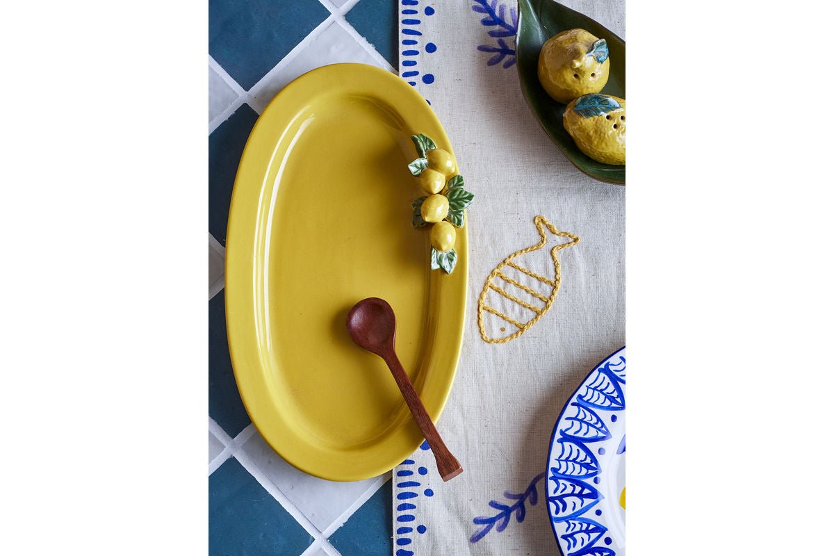 Serveerschaal Noiranne - gemaakt van steengoed