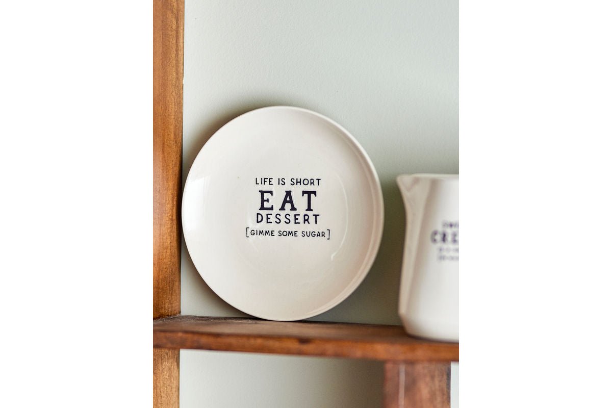 Teller Elvéra – aus Steingut gefertigt