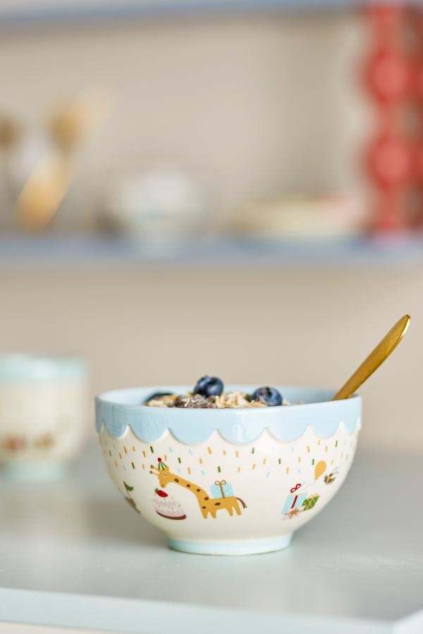 Bol Eirvik – Bleu, en grès fabriqué