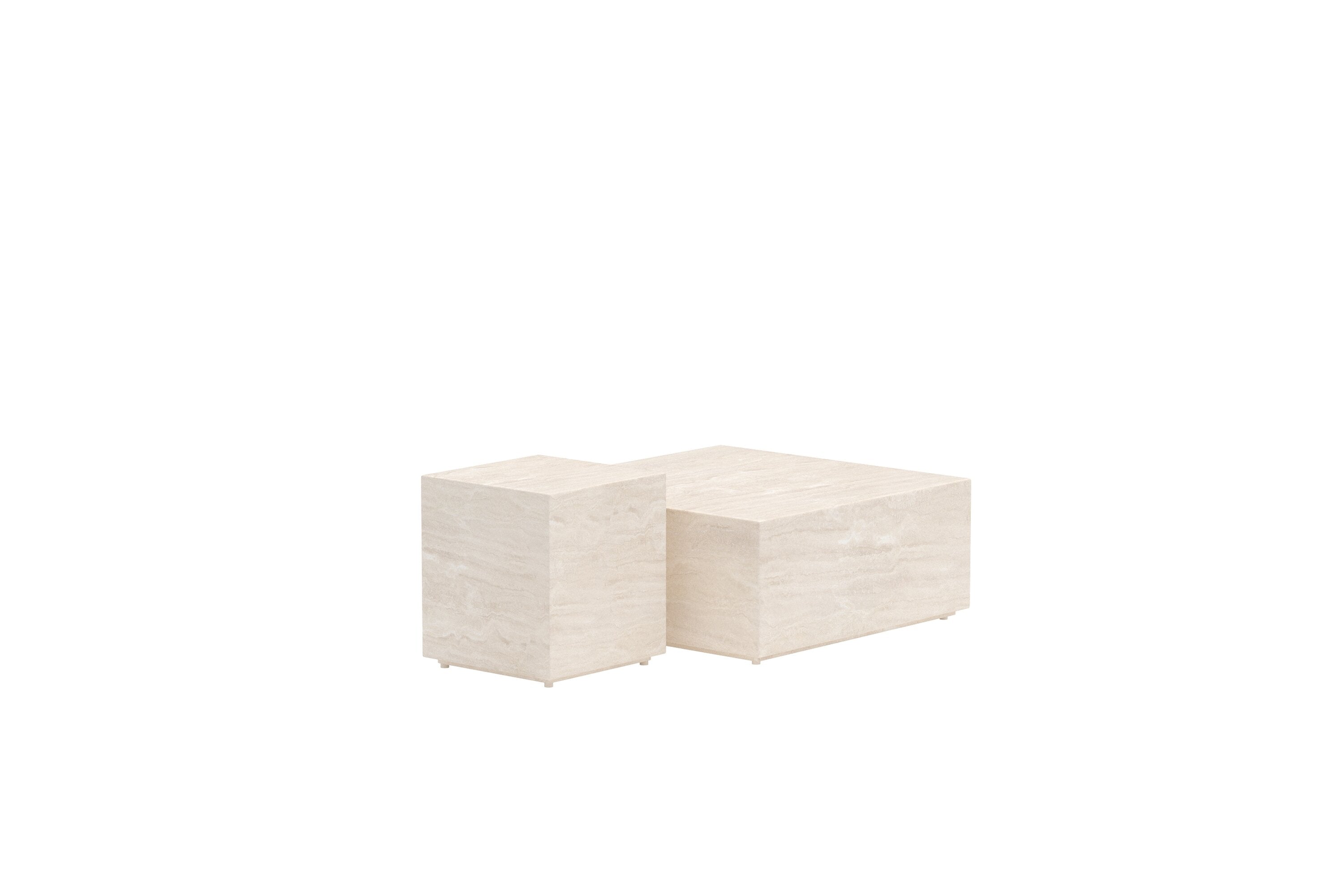 Tuinset Zenvia - in Beige van aluminium en polypropyleen