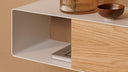 Wandrek Sion – hangende commode van Metaal met kabelhouder