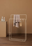 Porte-manteau/porte-serviettes Delaya – Design minimaliste en Métal