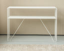 Ladekast Ria – metalen design met twee planken