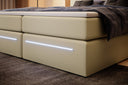 OUTLET - Boxspringbett Sejour mit LED u. Stauraum - Luxusbetten24