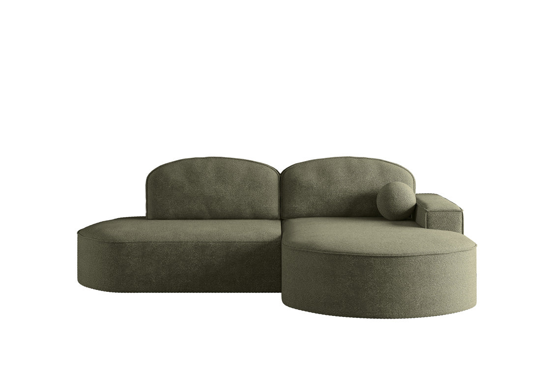 Designerbank Lenny Bouclé met slaap- en klapfunctie