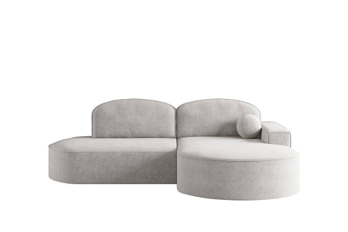 Designerbank Lenny Bouclé met slaap- en klapfunctie