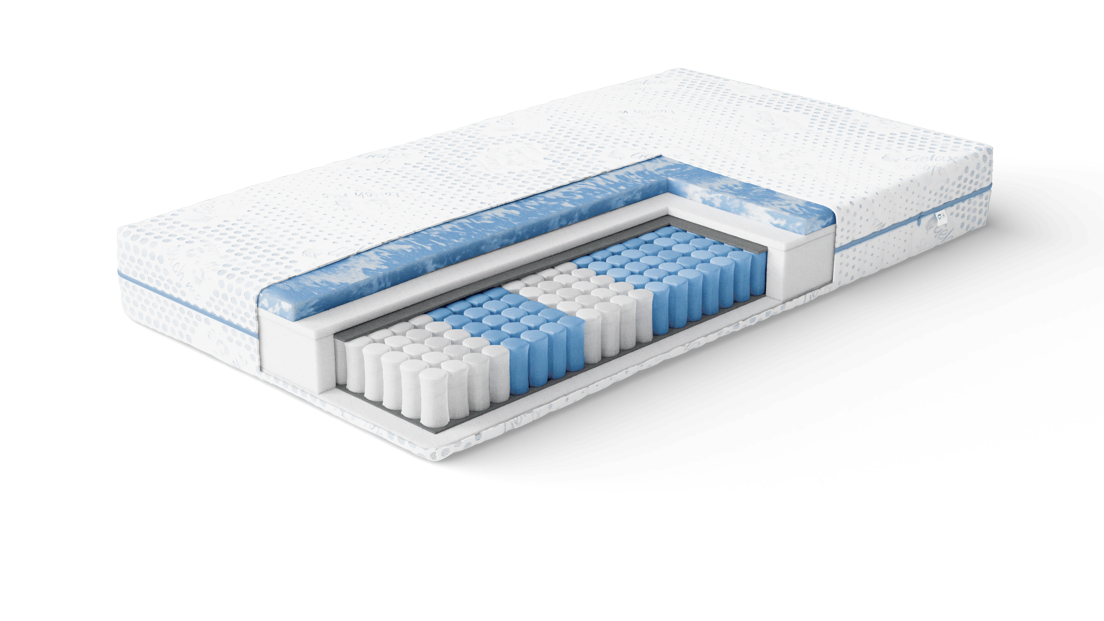 Matelas à ressorts ensachés NightSense® Gelax®