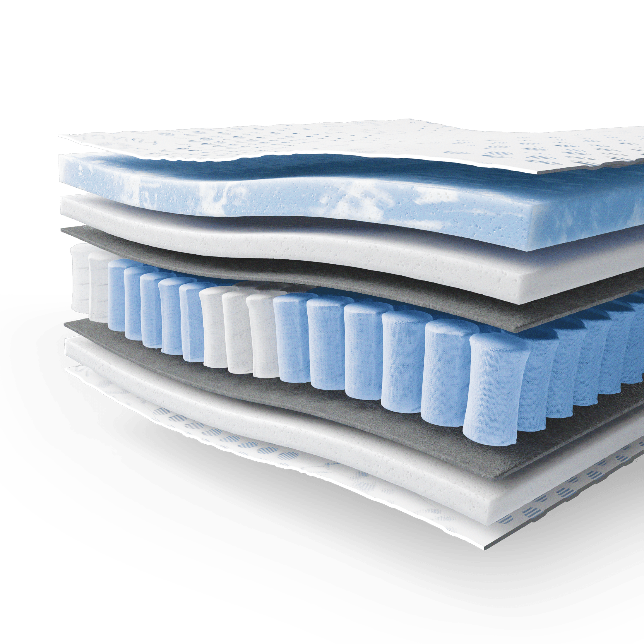Matelas à ressorts ensachés NightSense® Gelax®