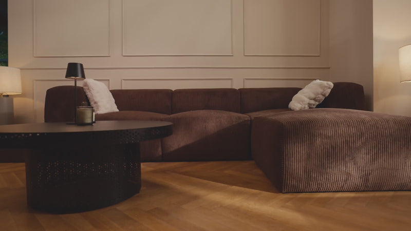 Designer 2 Sitzer Sofa Snug in Cord