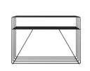 Ladekast Ria – metalen design met twee planken