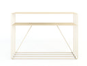 Ladekast Ria – metalen design met twee planken