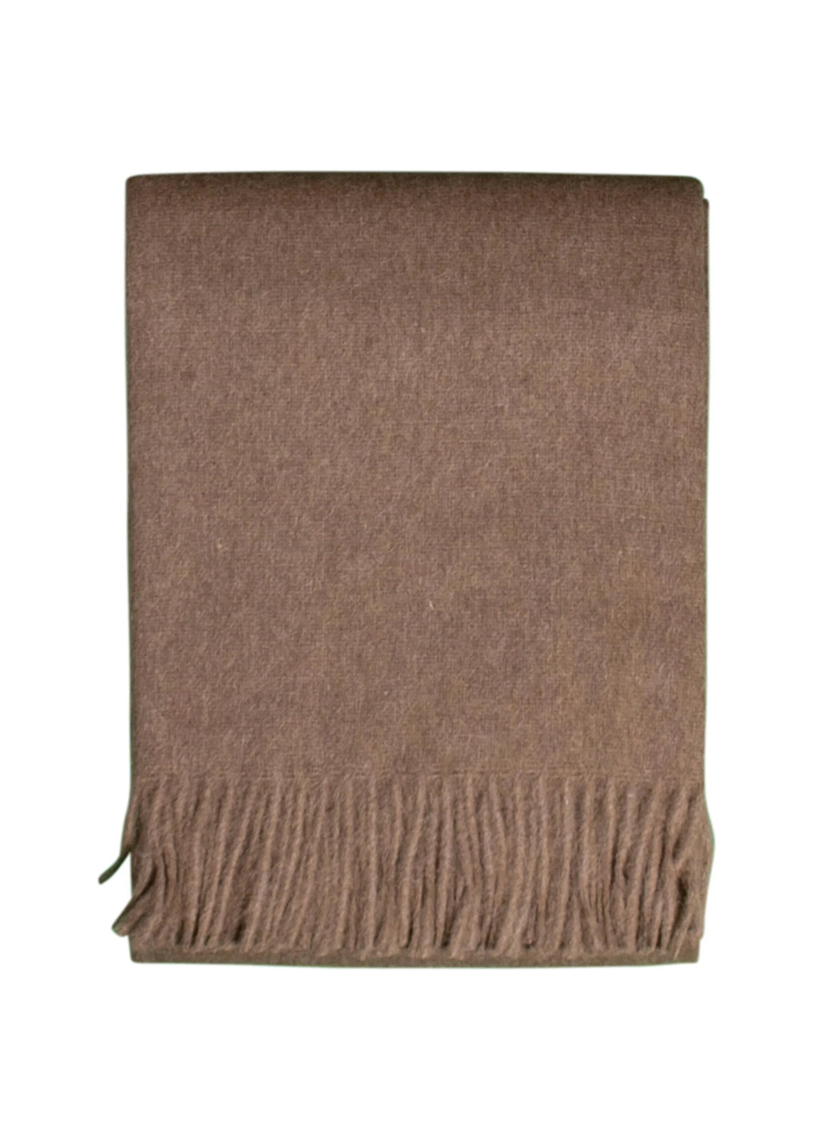 Alpaca Tagesdecke Linnea - Reine Alpakawolle in Zand - 200x150 cm