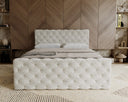 Lit boxspring Chester Velours avec rangement