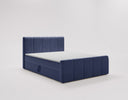 Boxspringbett Bergamo Samt mit Stauraum