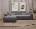 Designer Ecksofa Loft in Samt
