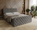 Lit boxspring Chester Velours avec rangement
