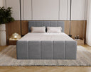 Boxspringbett Bergamo Samt mit Stauraum