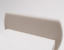 Lit boxspring Pure en Velours avec espace de rangement
