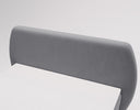 Lit boxspring Pure en Velours avec espace de rangement