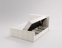 Boxspringbett Bergamo Samt mit Stauraum
