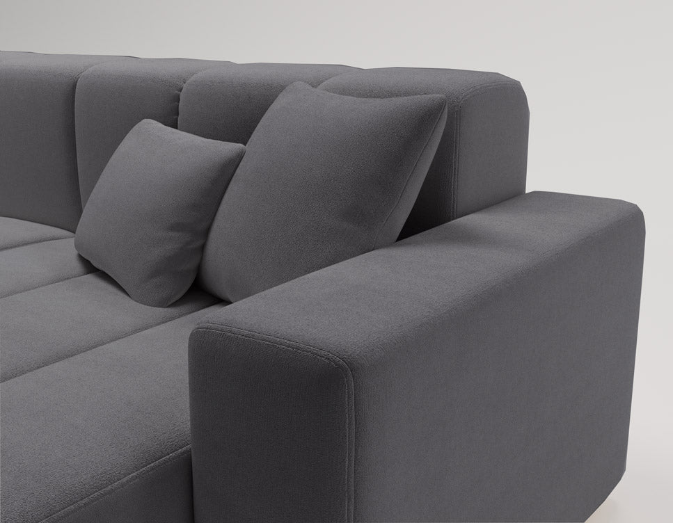 Designer Sofa Loft in Fluweel