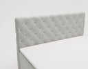 Lit boxspring Chester Velours avec rangement