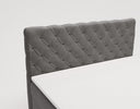 Lit boxspring Chester Velours avec rangement