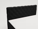 Lit boxspring Chester Velours avec rangement