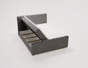 Lit boxspring Chester Velours avec rangement