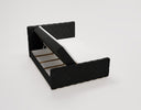 Lit boxspring Chester Velours avec rangement