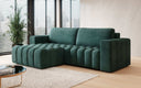 Designer Ecksofa Tirina mit Schlaffunktion